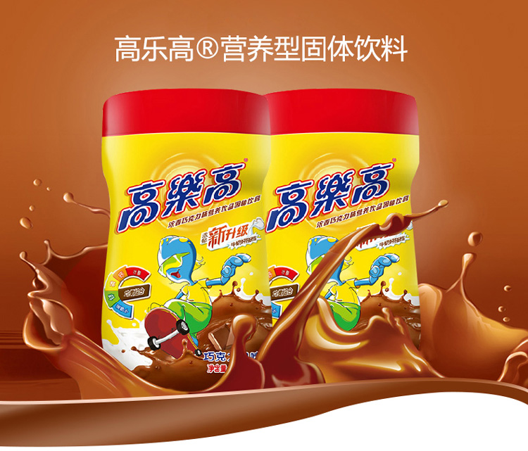经典巧克力味 500g/罐(新旧包装更换中) 品牌:高乐高 商品编号