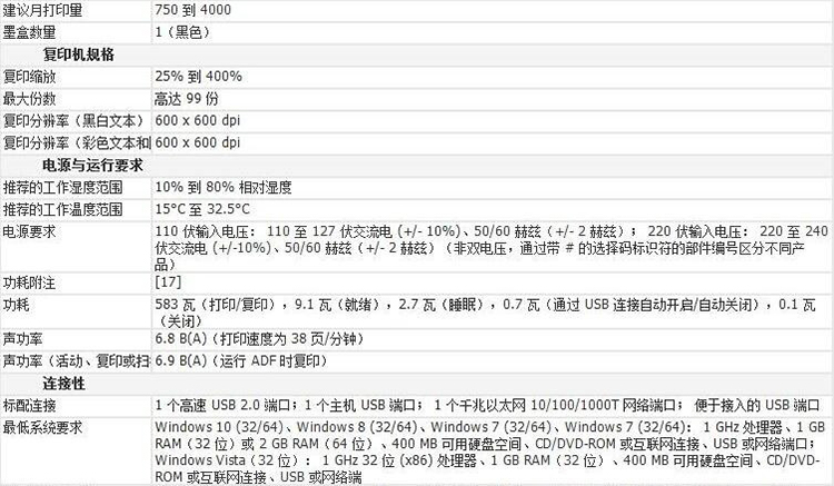 惠普m427fdn a4激光一体机 黑白