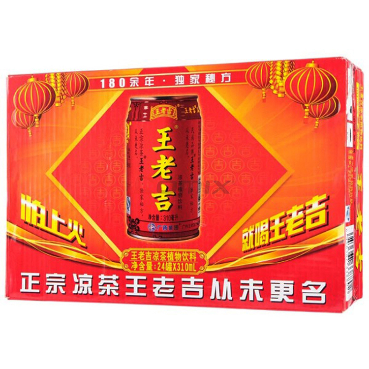 王老吉 310ml 凉茶 12罐/箱