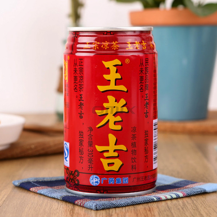 茶饮料310毫升/罐 产 品 特 点: 王老吉 310ml 凉茶 12罐/箱 包装