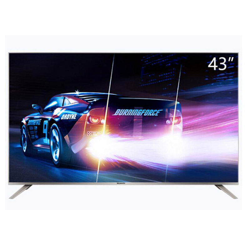 创维 43G6A 43英寸 LED G6A 4K超高清HDR人工智能互联网平板电视 银框 单位:台