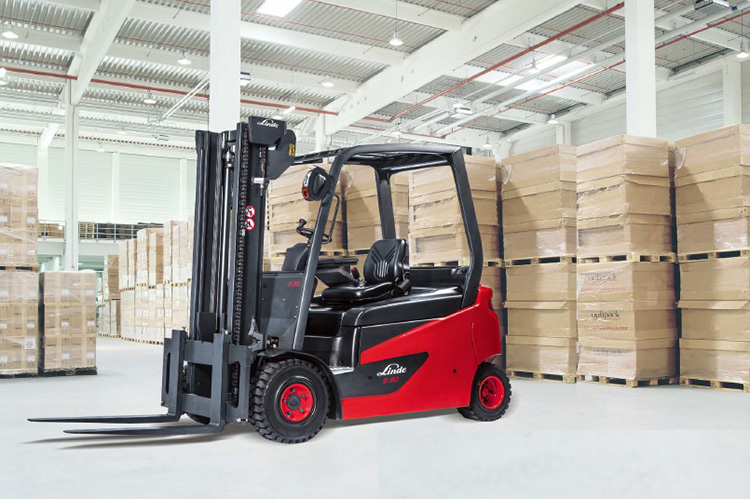 linde e30 蓄电池平衡重式叉车 额定承载重量3000kg 红色 (单位:台)
