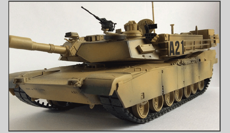 小号手 德国豹2a6ex 拼装军事电动模型1/35 m1a1主战坦克苏军