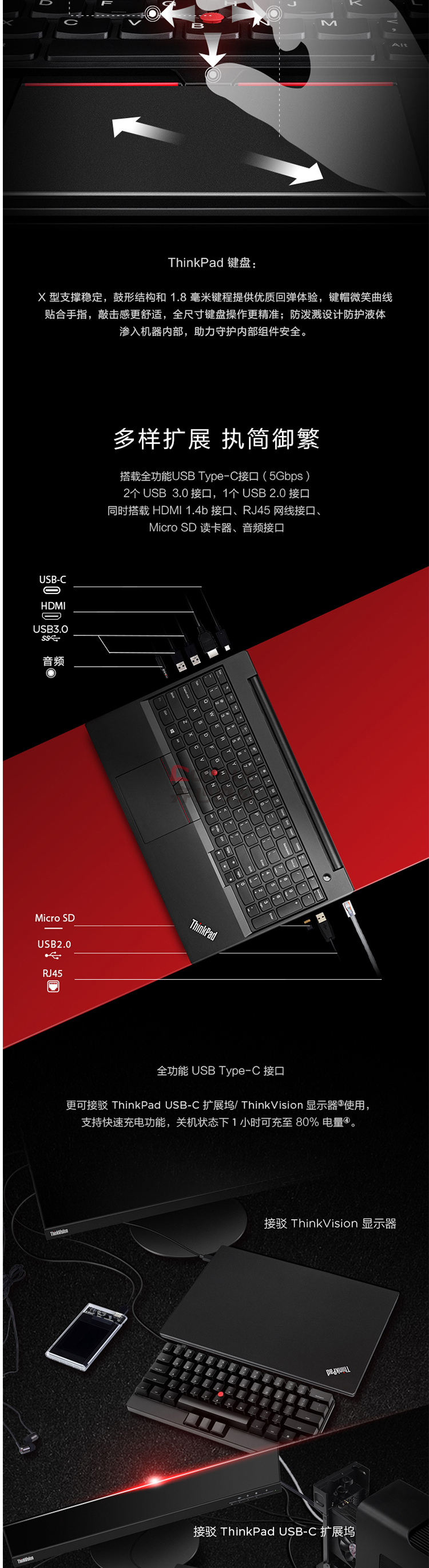 联想thinkpad e590 i7-8565/12g/1t固态/2g独显/15.