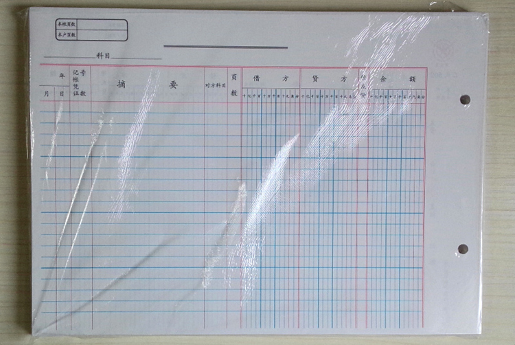 商品名称:成文厚 乙式502 进销存多栏式明细分类账 手工活页账簿