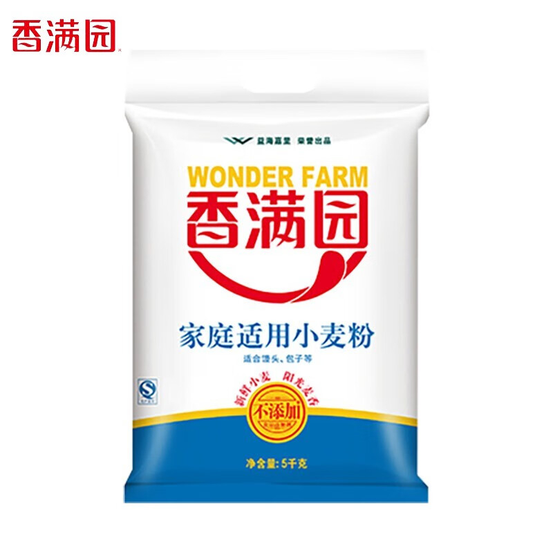 香满园 5kg 家庭适用小麦粉(单位:袋)