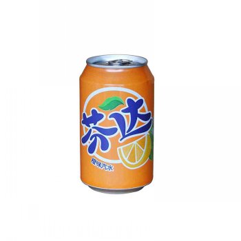芬达2360 芬达橙味汽水330ml 24罐 橙