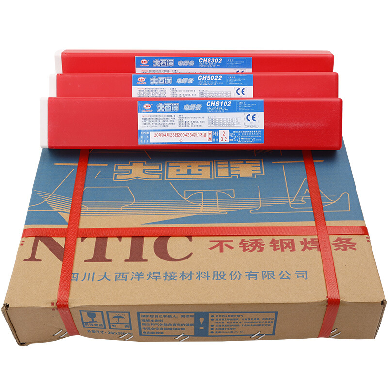 大西洋不锈钢焊条chs302 Φ2.5 单位:箱