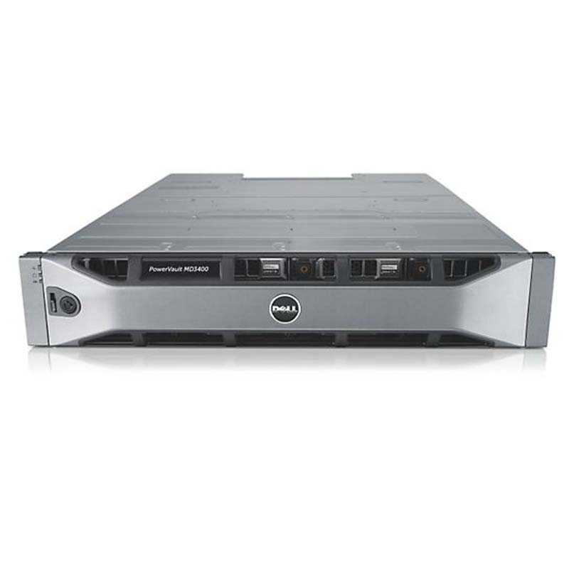 戴尔(dell) md3400 sas硬盘磁盘阵列 网络存储器单控制