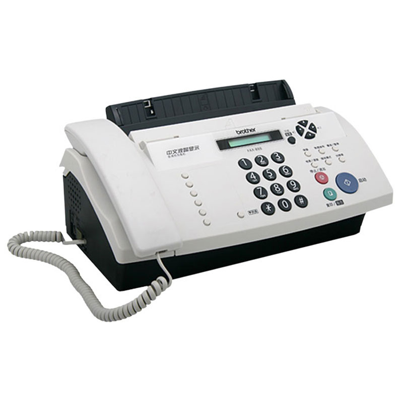 兄弟fax-888 热敏纸传真机 黑
