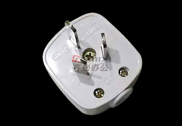 美的16a 可拆卸式三极扁插头