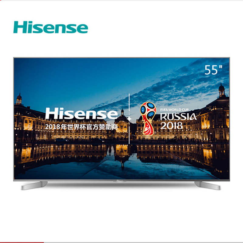 海信led55ec550ua 55英寸4核炫彩智能窄边电视(单位:台)