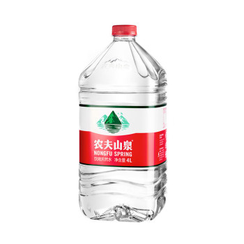 农夫山泉 饮用天然水 4l*6 单位:箱