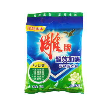雕牌 深层去渍超效加酶清香茉莉洗衣粉 508g 单位:袋