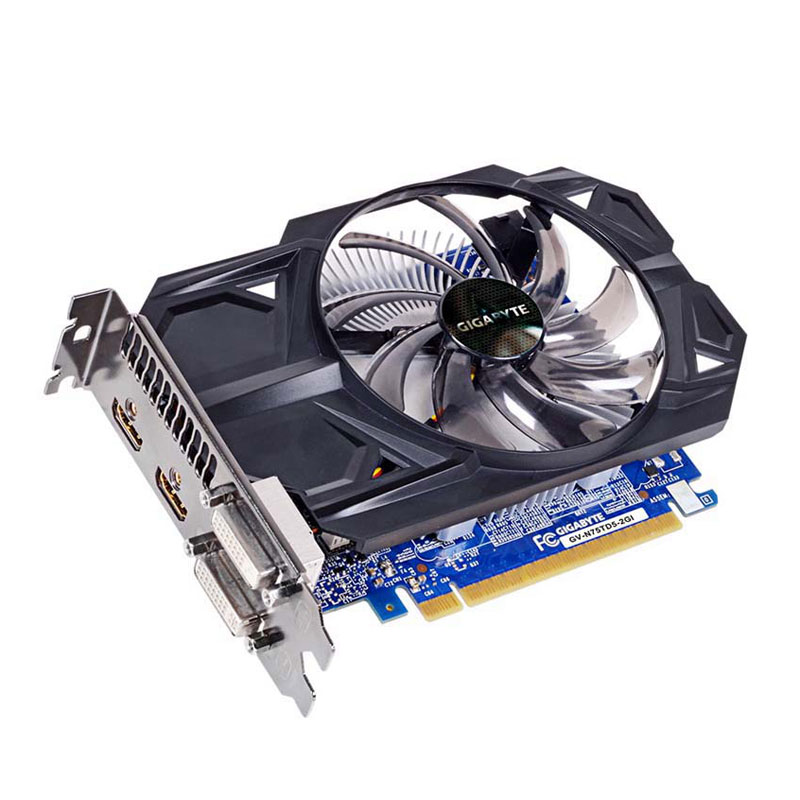 3,技嘉 gtx750ti 2g比技嘉gtx750 2g性能要强20%左右,对于平常玩游戏