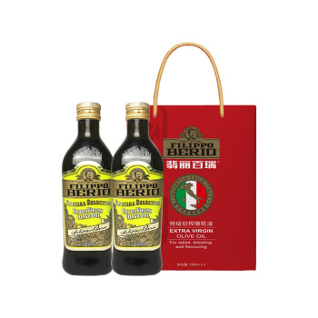 filippo berio 翡丽百瑞特级初榨橄榄油礼盒 750ml*2 单位:盒