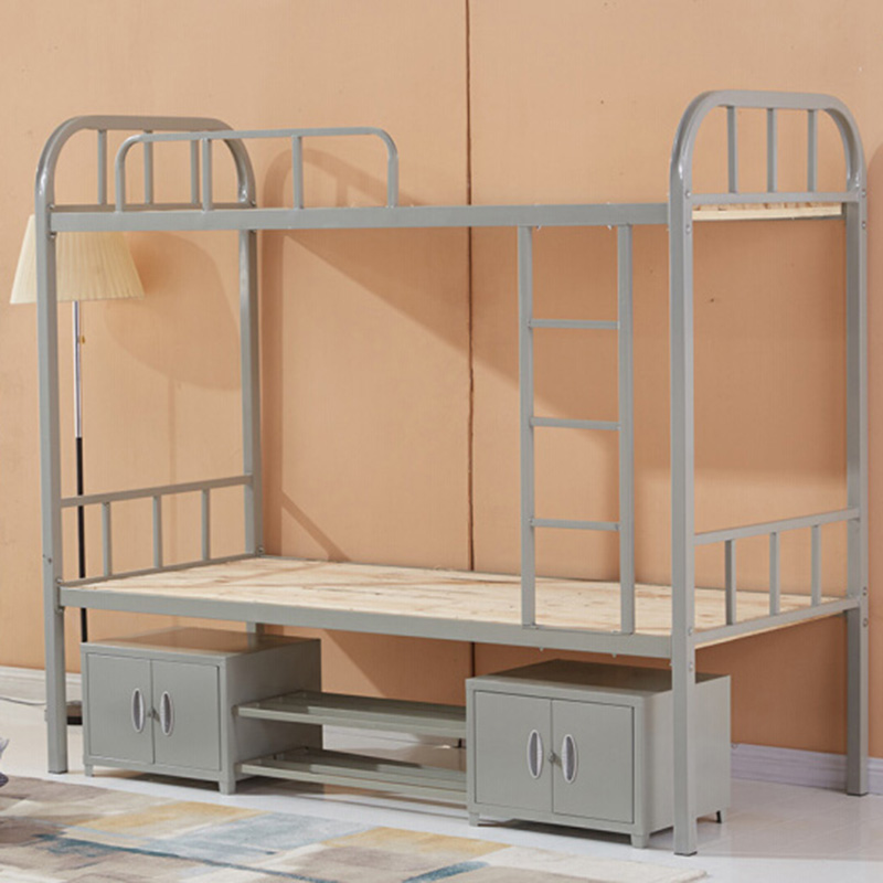 宝威斯隆 1.2米 上下铁架床 灰色 (单位:套)