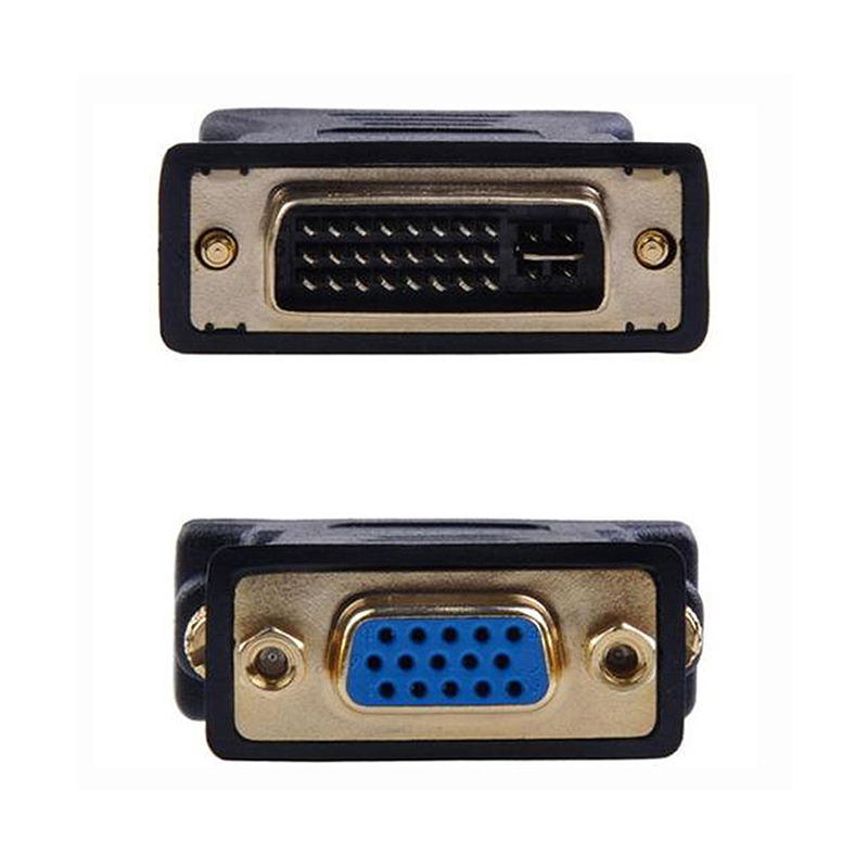 包尔星克 dv24vgk dvi转vga 24k金转接头