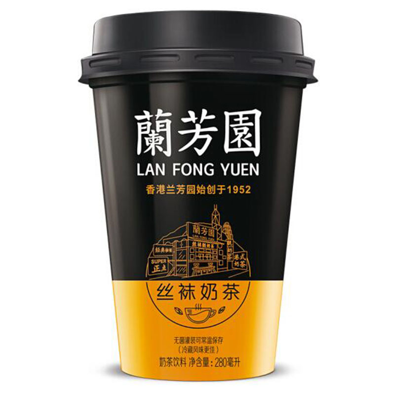 兰芳园 丝袜奶茶 280ml 单位:杯