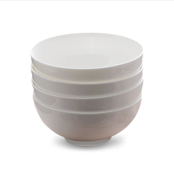 观宏 直径8英寸 纯白陶瓷碗 白色(单位:个)