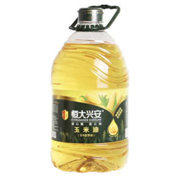 恒大兴安 压榨玉米胚芽油 4l 单位:桶