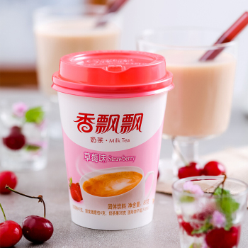 香飘飘 奶茶草莓味 80g 单位:杯