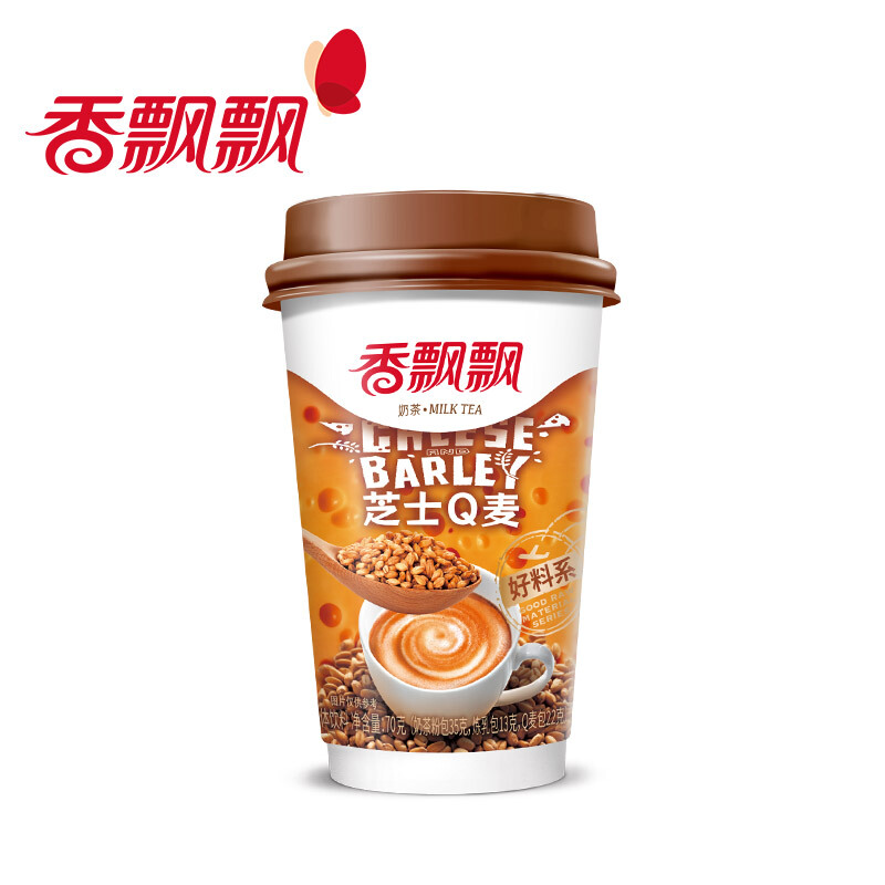 香飘飘 奶茶q麦芝士味 70g 单位:杯