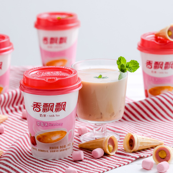 香飘飘 奶茶三连杯草莓味 240g 单位:组