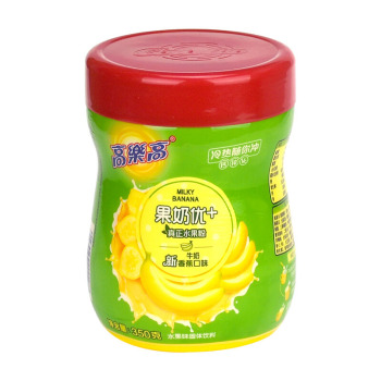 高乐高 果奶优 香蕉口味果汁粉 350g (单位:瓶)