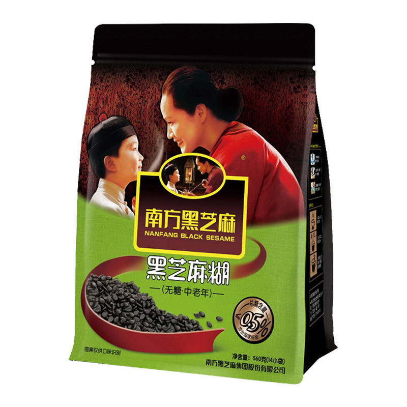 南方 黑芝麻糊中老年无糖 560g (单位:袋)