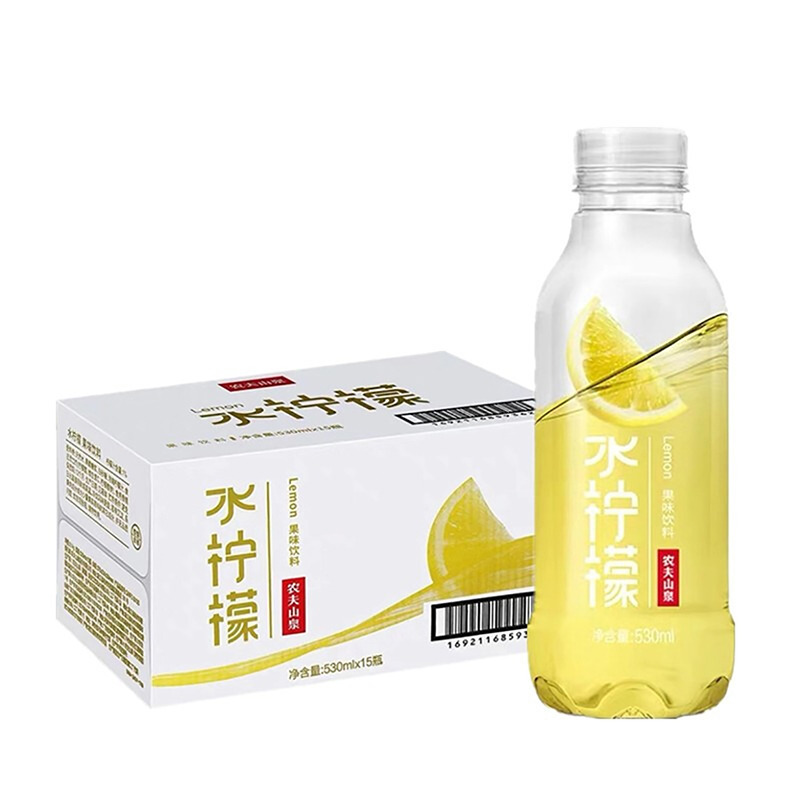 农夫山泉 水果味饮料柠檬味 530ml*24 (单位:箱)