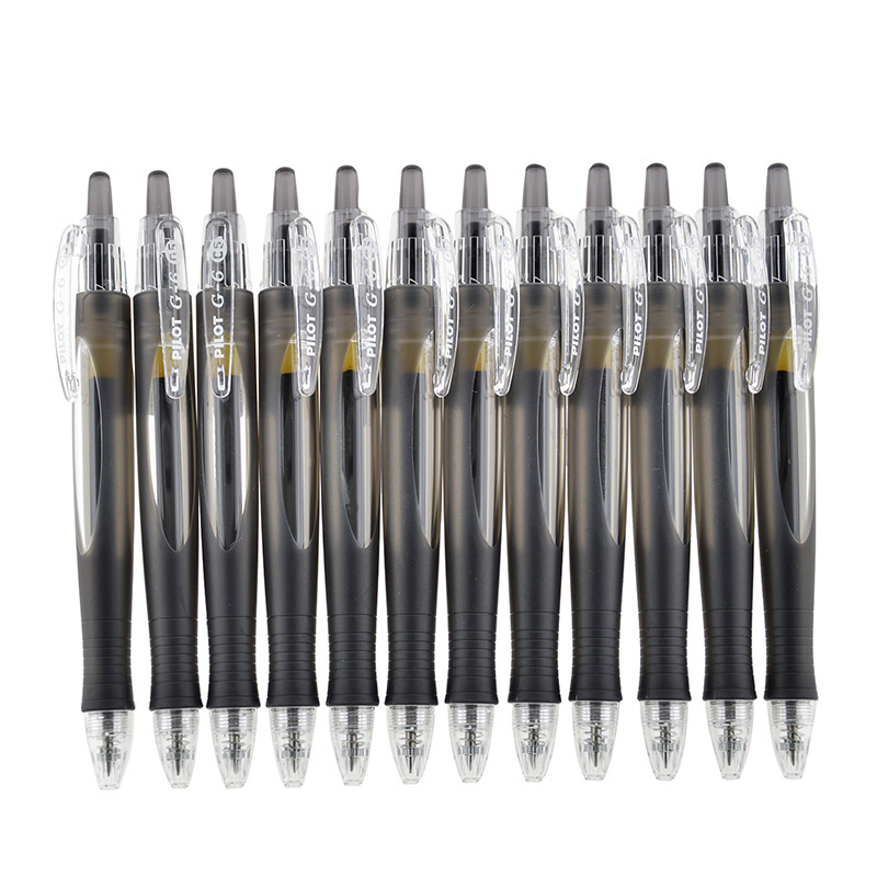 百乐bl-g6-5 按动中性笔子弹头 0.5mm 12支/盒 红色 (单位:盒)