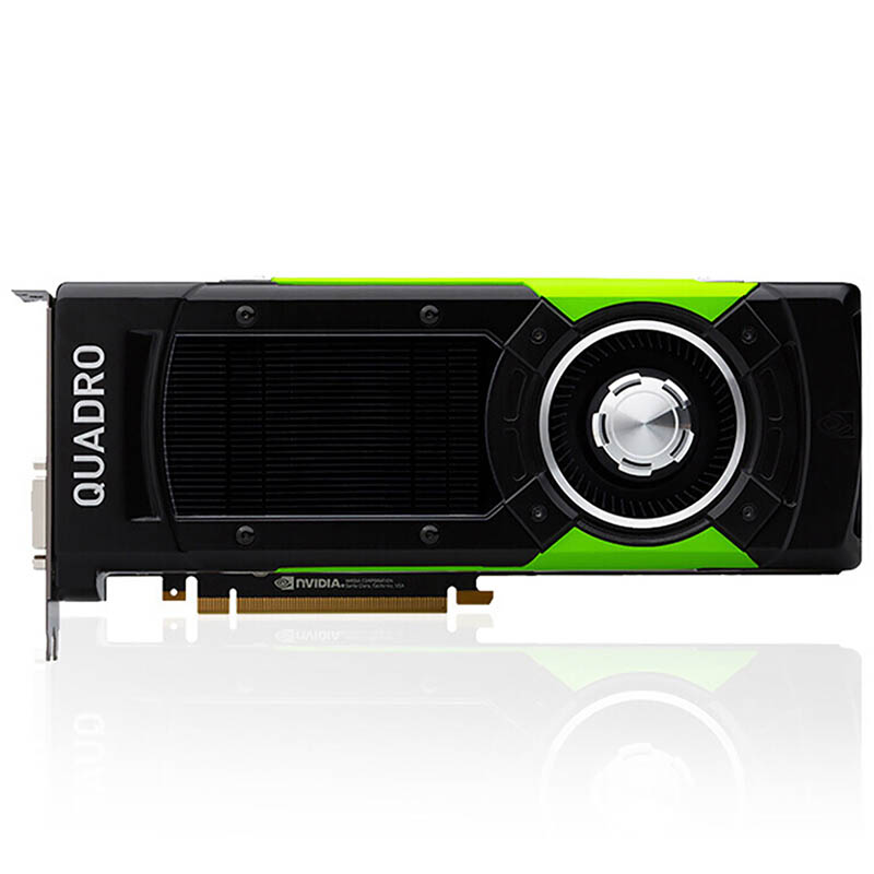 丽台quadro p6000 24gb 3d建模渲染 视频剪辑后期 专业图形显卡 (单位
