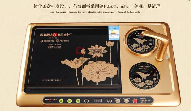 金灶f-33 自动上水电磁炉 金色(单位:台)