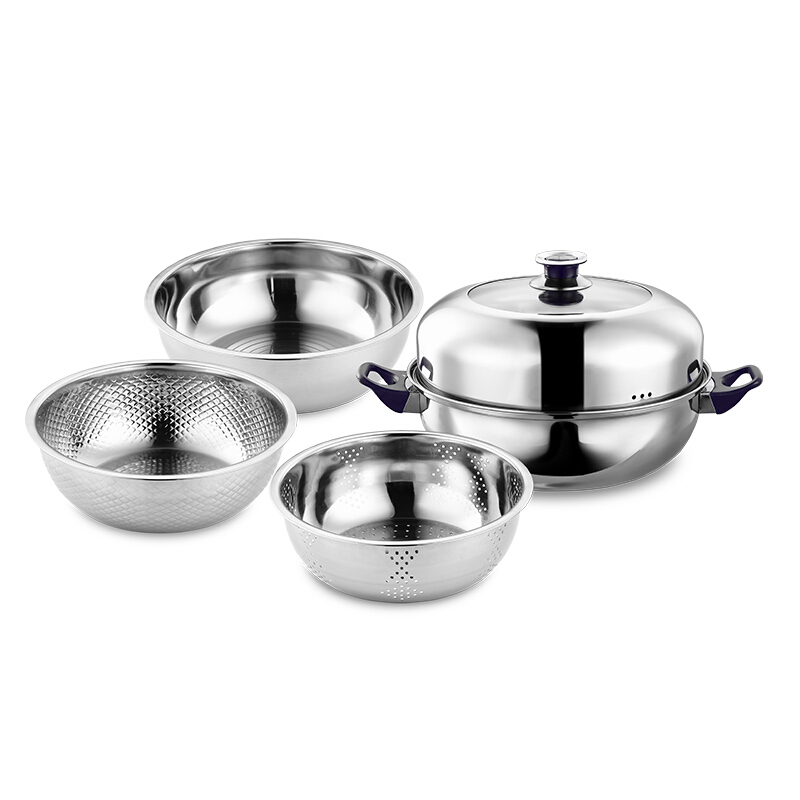 博堡bdy-tz001"蒸"爱厨房四件套装(单位:套)