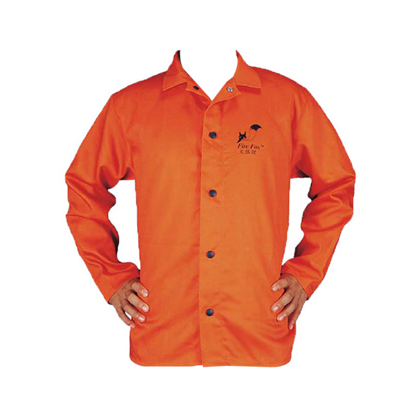 威特仕 火狐狸防火阻燃布焊服 33-6730 火狐狸橙色上身焊服 xxl 单位